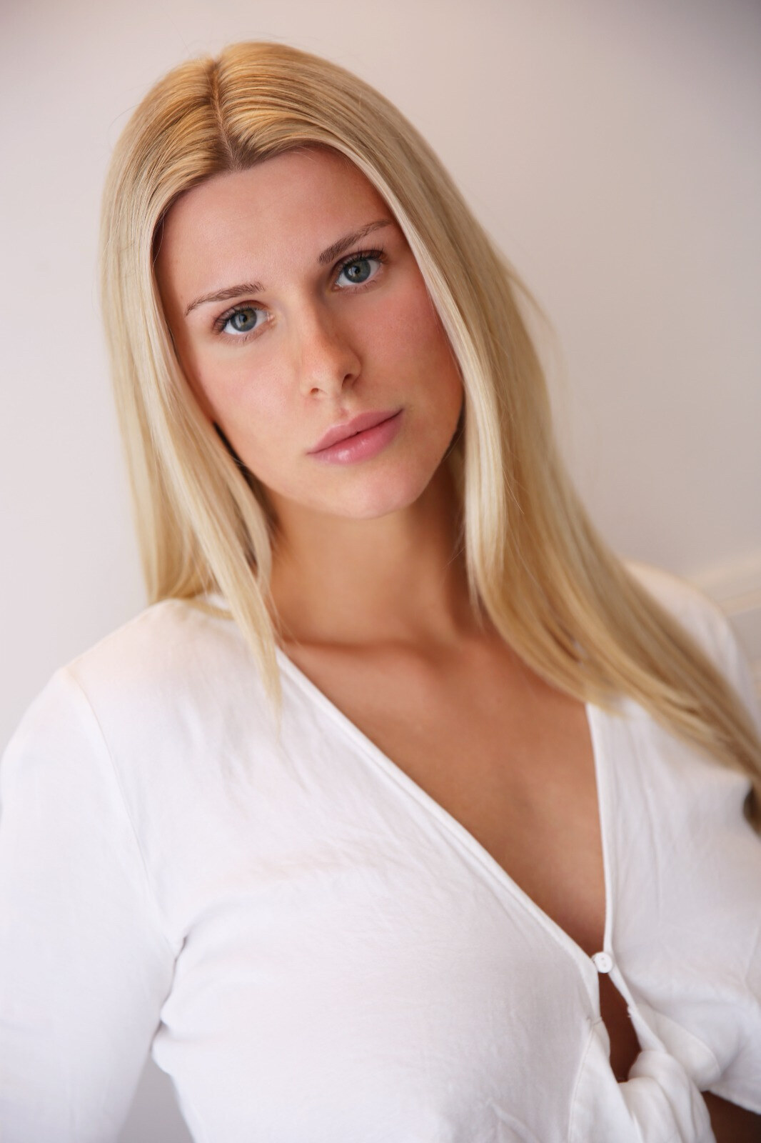 Portrait of Lucy in soft natural light.